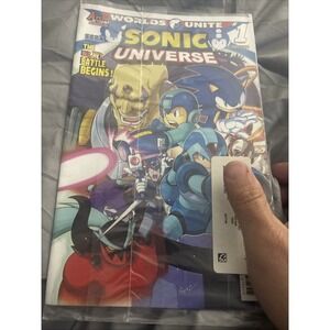 Sonic Universe Archie Comic Issue #76 Worlds Unite Part 1 of 12 Direct Edition